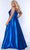 Sydney's Closet SC7380 - Corset Satin A-Line Prom Dress Prom Dresses