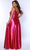 Sydney's Closet SC7380 - Corset Satin A-Line Prom Dress Prom Dresses