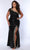 Sydney's Closet SC7391 - Lace Applique One-Shoulder Prom Gown Prom Dresses