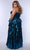 Sydney's Closet SC7405 - Floral Beaded Mermaid Gown Special Occasion Dress