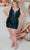 Sydney's Closet SC8121 - Sleeveless V-Neck Cocktail Dress Party Dresses 14 / Navy