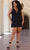 Sydney's Closet SC8121 - Sleeveless V-Neck Cocktail Dress Party Dresses