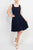 T Tahari THF95034 - Square Neck Seamed Cocktail Dress Special Occasion Dress