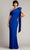 Tadashi Shoji ALG18371L - Bow Accent Asymmetric Evening Gown Evening Dresses