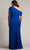 Tadashi Shoji ALG18371LQ - Draped Asymmetric Neck Formal Gown Evening Dresses