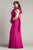 Tadashi Shoji ALG18371LQ - Draped Asymmetric Neck Formal Gown Evening Dresses