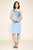 Tadashi Shoji BJX19566M - Asymmetric Sequin Lace Formal Dress Special Occasion Dress M / Lapis Blue