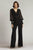 Tadashi Shoji BOS21070Y - Plunging V-Neck Pleated Jumpsuit Formal Pantsuits