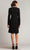 Tadashi Shoji BOS22835M - McKay Double-Breasted Coat V-Neck Dress Homecoming Dresses