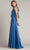 Tadashi Shoji BOS23030L - Ruffled Rosette Evening Gown Prom Dresses