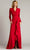 Tadashi Shoji BOS23357L - High Slit Trumpet Gown Mother Of The Bride Dresses