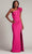 Tadashi Shoji BOS24101L - Rosette Detailed One-Shoulder Prom Gown Prom Dresses