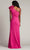 Tadashi Shoji BOS24101L - Rosette Detailed One-Shoulder Prom Gown Prom Dresses