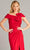 Tadashi Shoji BOS24103M - Draped Bow Asymmetric Formal Dress Holiday Dresses