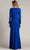 Tadashi Shoji BOS24469L - Draped V-Neck Evening Gown Mother Of The Bride Dresses