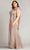 Tadashi Shoji BSJ18371LQ - Valia Bow-Shoulder Gown - PLUS SIZE Mother of the Bride Dresses