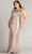 Tadashi Shoji BSJ18371LQ - Valia Bow-Shoulder Gown - PLUS SIZE Mother of the Bride Dresses