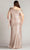 Tadashi Shoji BSJ18371LQ - Valia Bow-Shoulder Gown - PLUS SIZE Mother of the Bride Dresses