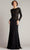 Tadashi Shoji CBI16206LXY - Long Sleeve Embroidered Gown Mother of the Bride Dresses