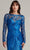 Tadashi Shoji CDL22865L - Sequin Embroidered Bateau Evening Dress Mother of the Bride Dresses