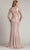 Tadashi Shoji CDL24053L - Sheer Long Sleeve Evening Dress Mother of the Bride Dresses