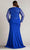 Tadashi Shoji CDN16206LXYQ - Ren Bead Embroidered Crepe Gown - Plus Size Evening Dresses