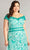 Tadashi Shoji CDP18113MDQ - Nance Scalloped Lace Dress - PLUS SIZE Wedding Guest