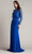 Tadashi Shoji CDU24409L - Sea-Motif Inspired Blouson Evening Gown Evening Dresses