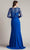 Tadashi Shoji CDU24409L - Sea-Motif Inspired Blouson Evening Gown Evening Dresses