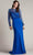 Tadashi Shoji CDU24409L - Sea-Motif Inspired Blouson Evening Gown Evening Dresses