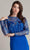 Tadashi Shoji CDU24409L - Sea-Motif Inspired Blouson Evening Gown Evening Dresses