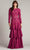 Tadashi Shoji CDY24097L - Talita Tiered Embroidered Long Sleeve Gown Mother of the Bride Dresses