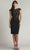 Tadashi Shoji CDY24098M - Cap Sleeve Knee Length Formal Dress Holiday Dresses