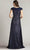 Tadashi Shoji CFC24348L - Embroidered Off-Shoulder Evening Gown Mother of the Bride Dresses