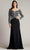 Tadashi Shoji CFX24576L - Long Sleeve Off Shoulder Evening Gown Mother Of The Bride Dresses