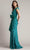 Tadashi Shoji CFX24579L - Embroidery Detailed Evening Gown Mother Of The Bride Dresses