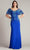 Tadashi Shoji CGB24643L - Butterfly Sleeve Embroidered Gown Mother Of The Bride Dresses