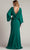 Tadashi Shoji CGL24655L - Cowl Back Evening Gown Mother of the Bride Dresses