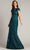 Tadashi Shoji CGX16575L - Embroidered Mermaid Evening Gown Mother of the Bride Dresses