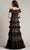 Tadashi Shoji CGX24921L - Tiered Lace Evening Gown Mother of the Bride Dresses