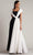 Tadashi Shoji CY24001L - Sash Straight Across Evening Dress Evening Dresses