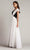 Tadashi Shoji CY24001L - Sash Straight Across Evening Dress Evening Dresses