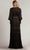 Tadashi Shoji YV21070L - V-Neck Bishop Sleeve Evening Gown Special Occasion Dress