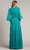 Tadashi Shoji YV21070L - V-Neck Bishop Sleeve Evening Gown Special Occasion Dress