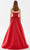 Tarik Ediz 52126 - Surplice Bodice A-Line Prom Gown Prom Dresses