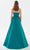 Tarik Ediz 52126 - Surplice Bodice A-Line Prom Gown Prom Dresses