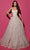 Tarik Ediz 53003 - Allover Lace Sweetheart Evening Gown Evening Dresses 0 / Pink