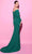 Tarik Ediz 54030 - Off Shoulder Long Sleeve Evening Gown Evening Gown