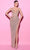 Tarik Ediz 54035 - Glitter Tulle Sweetheart Evening Gown Prom Dresses 0 / Gold