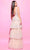 Tarik Ediz 54073 - Sleeveless Vertical Glitters Evening Gown Prom Dresses